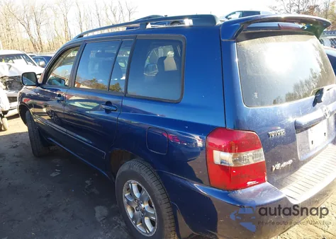 2007 Toyota Highlander V6 from USA, damaged, VIN JTEHP21AX70206269